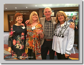 Coreen O'Flaherty (Wilcox), Iona McKay, Derek Jackman & Jo Lines